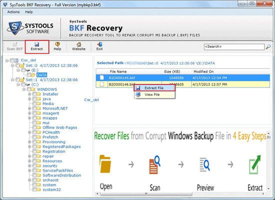 BKF File Recovery 5.4.1